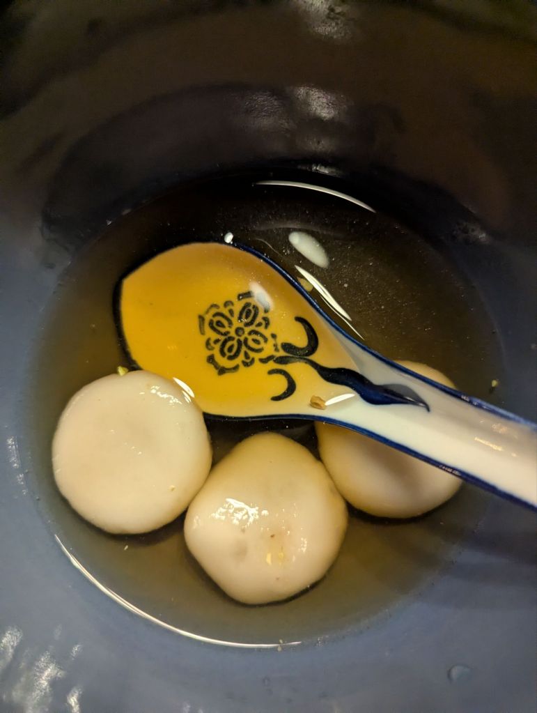 Pistachio Honey Tangyuan