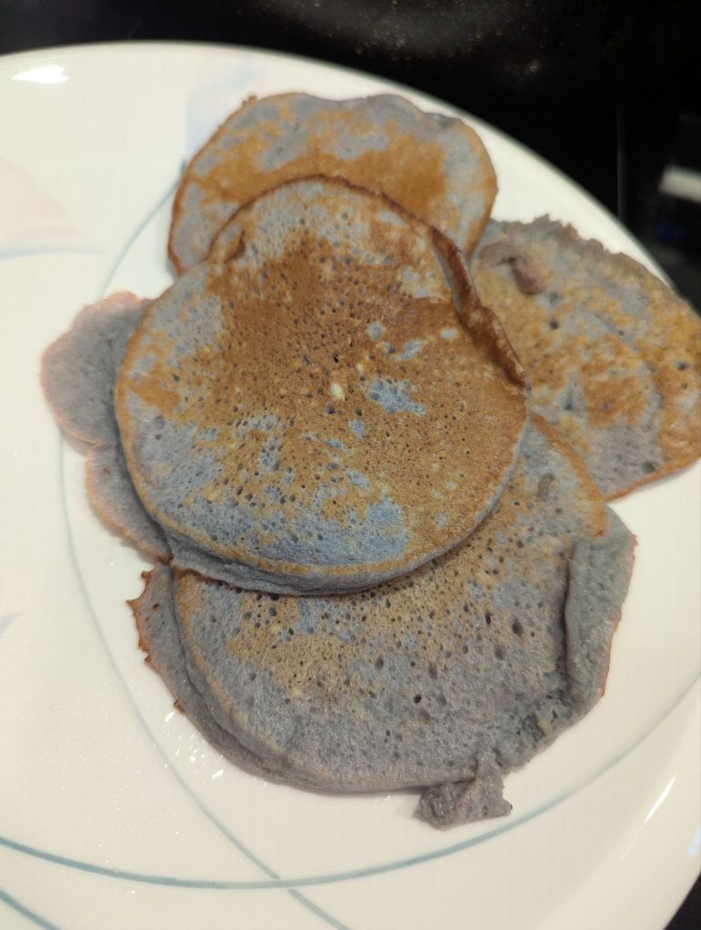 Purple Sweet Potato Pancake