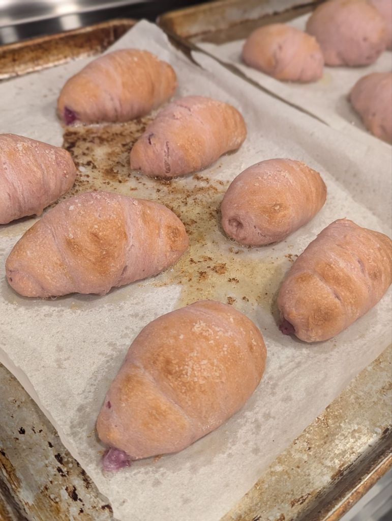 Purple Sweet Potato Salt Bread